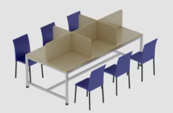 23. Bàn Ghế Thư Viện - Không Gian Học Tập Lý Tưởng, Tiện Nghi